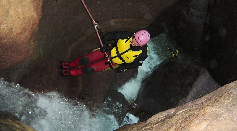 Canyoning Val di Fiemme Cavalese tesero