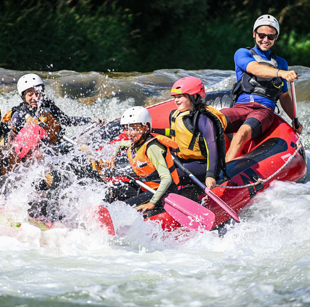 Avisio Rafting Cavalese Lago di Tesero Val di Fiemme Trentino